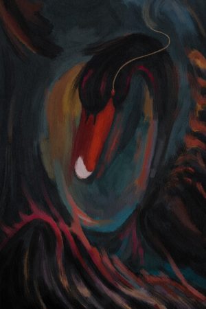 Tablou canvas ‘The black swan’
